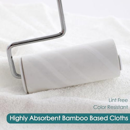 Wash Cloths 6 Pack,Super Soft Face Towel on Sensitive Skin,13''x13'',White | 100% Viscose,Skin Friendly,Gently Wash Face&Body,Breathable,Absorbent,Fast Dry,Easy Rinsed,Hanging Loop,Bathroom,Travel Use - color: White, size: 13x13 inch-6 Pack
