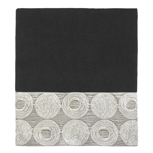 Avanti Linens - 3pc Towel Set, Soft & Absorbent Cotton Towels (Galaxy Collection, Black) - color: Black, size: 3-Piece Towels