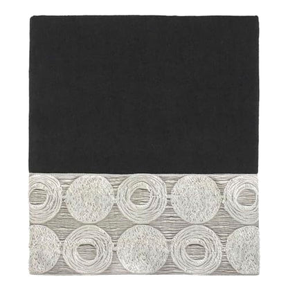 Avanti Linens - 3pc Towel Set, Soft & Absorbent Cotton Towels (Galaxy Collection, Black) - color: Black, size: 3-Piece Towels