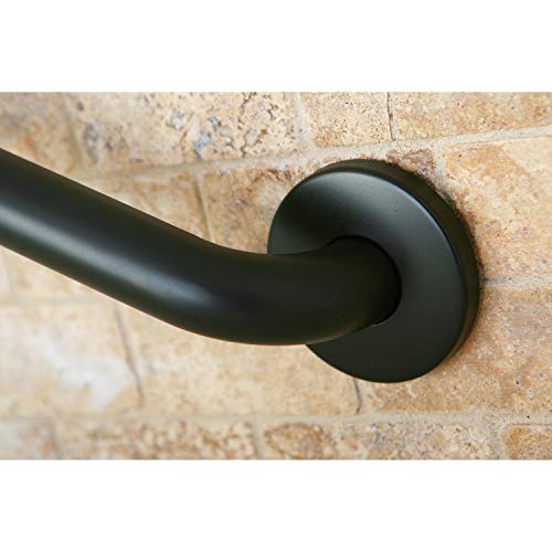 Kingston Brass DR114245 Designer Trimscape Americana Decor 24-Inch Grab Bar with 1.25-Inch Outer Diameter, Oil Rubbed Bronze - color: Oil Rubbed Bronze