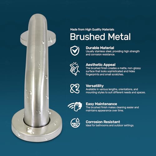 Highcraft Grab Bar for Bathtubs and Showers, Shower Grab Bars for Seniors and Elderly, Safety Bar for Bathroom 42" x 1.5" ADA Compliant Grab Bar, Heavy Duty Stainless Steel Shower Handle Wall Mount - size: 42"