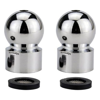 2 Pack Shower Head Swivel Adapter 1/2 Inch Shower Arm