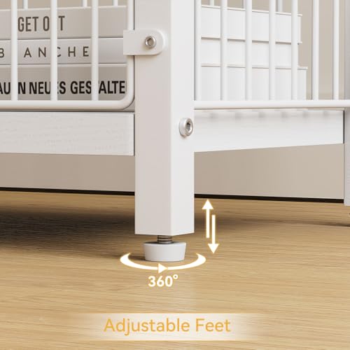 IBUYKE Toilet Paper Holder Stand Bathroom Tissue Roll Dispenser TLJ020W | Freestanding,with Extra Space for Rolls Magazines Wet Wipes, for 7–9 rolls of standard toilet paper,White - color: White