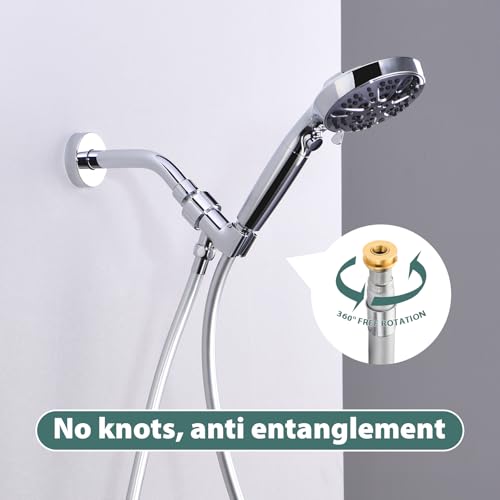39 Inches Short PVC Shower Hose Replacement Silver | High Pressure Showerhead Hoses Extra Long,Used In Spray Bidet,Bathing,Toilet.Heavy Duty Shower Hose Replacement Faucet Hoses - color: Silver, size: 39 In