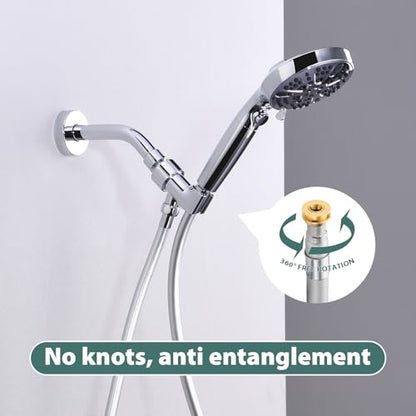31 Inches PVC Shower Hose Replacement Silver | Flexible Rv Showerhead Hose Extra Short 80cm,Used In RV, Showerhead, Sprayer, Bidet, Pet Cleaning,Toilet - color: Silver, size: 31 In