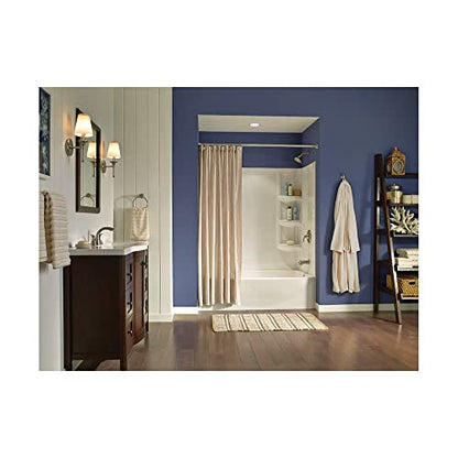 Moen WS84550SRN Darcy 4" Centerset 2-Handle Bathroom Faucet in Spot Resist Brushed Nickel