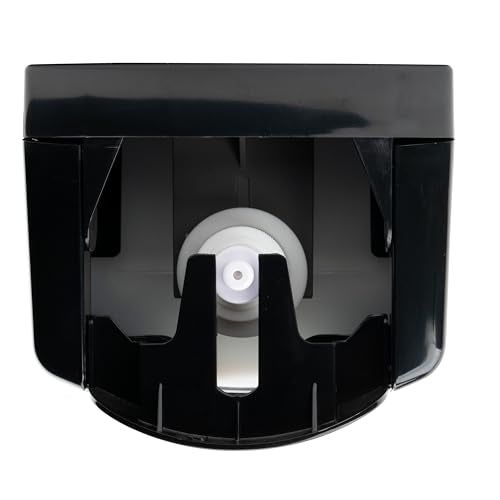 Winco 1000ml Black Pur-Clean Manual Foam Soap Dispenser | Easy push, Refillable, Commercial-grade - color: Black, style: Manual Foam