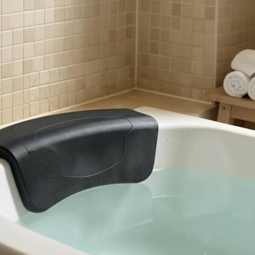 Suction Cup Bath Pillow Non-Slip Bath Soft Cushion Lavatory Accessory