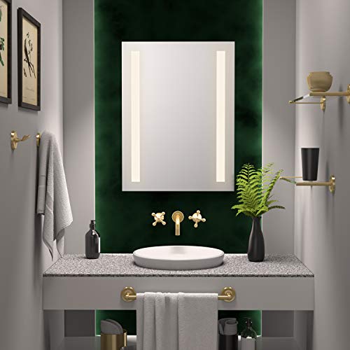 Gatco 5053 Designer II Towel Ring, Brushed Brass/Wall Mounted 6.50" Hand, Face Towel Ring for Bathroom - color: Brushed Brass