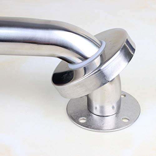 36-inch Knurled Bathtubs Shower Grab Bar, 1.25-Inch Diameter, Brushed Nickel - size: 36 Inch