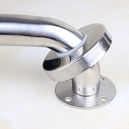 36-inch Knurled Bathtubs Shower Grab Bar, 1.25-Inch Diameter, Brushed Nickel - size: 36 Inch