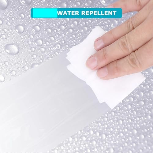 Shower Curtain Liner Heavy Duty Plastic Shower Curtain for Bathtubs Waterproof Weighted Bathroom Shower Liner(180 * 180cm)