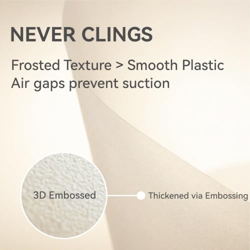 AIRLAKE Premium Frosted EVA Shower Curtain Liner, 72” x 72” (6ft x 6ft), Extra Heavy-Duty 12 Gauge, Rustproof Grommets (12 + 2 Corner), Stain & Odor-Resistant, Multi-Use for Bathroom, Garden & Outdoor