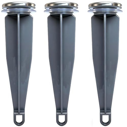 Bathroom Sink Pop-Up Stoppers Compatible with Moen 88994, Chrome Bathroom Sink Drain Plunger,4-7/8 High, 1-1/4 Cap Dia,with 1 Mounting Hole and Sealing Gasket,Not Universal(3 Pack) - size: Plug 3 Set
