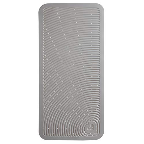 Munchkin Soft Spot Baby Bath Mat for Tub, Cushioned Bathtub Mat for Toddlers and Kids, 36"x17", Grey - style: Bath Mat
