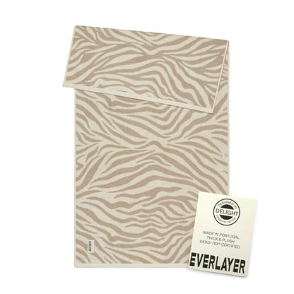 Everlayer Luxury Bath Towel, 1 Piece, 28 x 55 Inch, Made in Portugal | 500 GSM, 100% Combed Cotton, Utra-Soft & Plush, Reversible Design, Oeko-Tex Certified, Incl 1 Piece Bath Towel , Sand Allover - color: Sand Allover, size: Bath Towel, style: 1 Pc