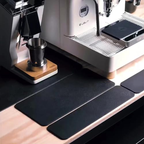 Ternal DripGuards Absorbent Counter Mat 2-Pack | Waterproof, Quick-Dry Coffee Bar Mat for Kitchen, Sink & Drink Station | Non-Slip, Spill-Proof Protector for Water, Oil & Syrup [3 x12in]. - size: 3x12in-Regular