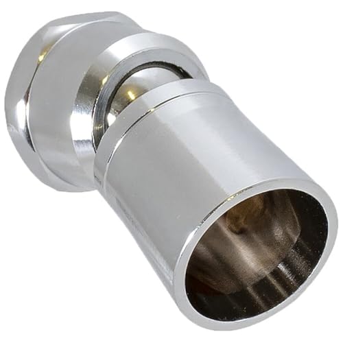 EZ-FLO 15023 Water-Saving Shower Head without Shut-Off, 1/2 inch FIP, Chrome - style: Adjustable
