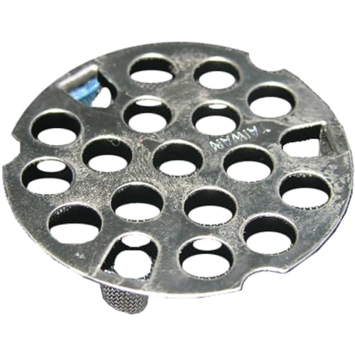 LASCO 03-1333 Chrome Plated, Flat, Three Prong Strainer, 1-7/8-Inch, 1.875L x 1.875W x 0.375H - size: 1-7/8-Inch