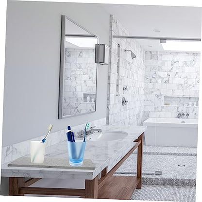 OUNONA Water Absorbing Diatomite Mat for Bathroom Countertops Quick Drying Soap Holder and Mouthwash Cup Pad Deep Practical and Stylish Absorbent