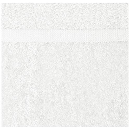 Amazon Basics Soft and Thick Cotton Hand Towels, 16 x 26 in, White, (Pack of 72) - color: White, size: 72 Pack