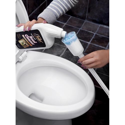 Fuller Brush Toilet Bowl Swab with Extra Strength Bowl Cleaner – Scratch-Free Toilet Bowl Cleaning, Long Handle, Deep Cleaning Under Rim - size: 1 Pack with Bowl Cleaner
