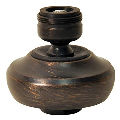 Danco Dual Thread Premium Swivel Water-Saving Sprayrator, Oil Rub Bronze, 10503 - color: Oil Rub Bronze, size: Dual Thread Premium Swivel Water-Saving