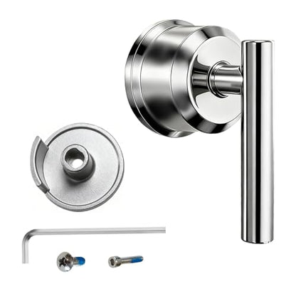 All Metal Replacement for Moen Tub/Shower Lever Handle, Compatible with Moen Posi Temp Shower Handle and for Cartridge,Single Handle Faucets for Adjust Water Volume and Temperature,Retro Chrome - color: Retro Chrome