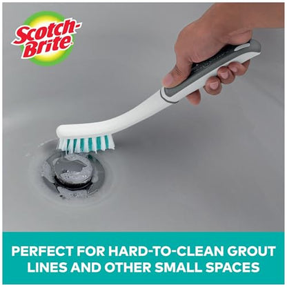 Scotch-Brite Tile & Grout Brush, 6 Pack