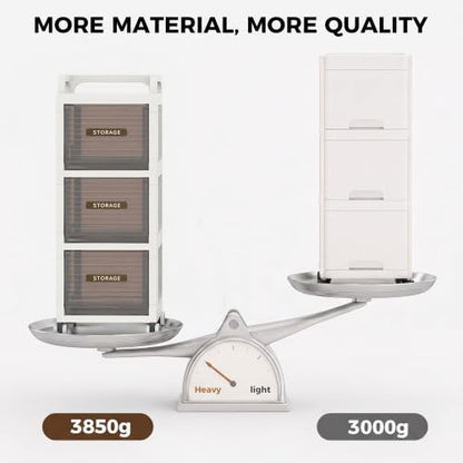 Bathroom Storage with Drawers, 11.8" Wide Slim Storage Cabinet | Narraw Cart with Wheels for Small Spaces Kitchen Office Bedroom Dinning Room Under Desk, 29.7" Tall - size: 30x41x75 cm