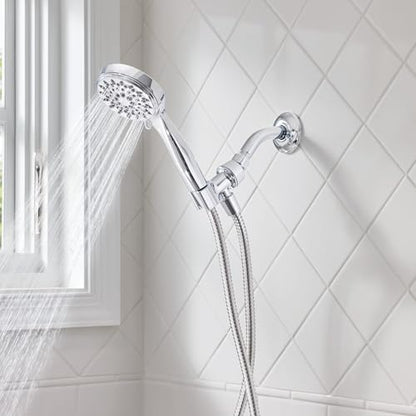 Moen Ignite Chrome Hand Held Shower Head Package With 2.5 GPM High Pressure Spray, 20091 - size: (Pack of 1)