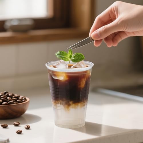 SIUQ 2000 Pack 9 oz Clear Plastic Cups, Bulk Disposable Water Cups 9 Ounce | Perfect For Parties, Picnics, BBQs, Weddings, Travel, Holidays. Use For Water, Juice, Soda, Coffee, Tea, Cocktails - style: 9 oz-2000pack