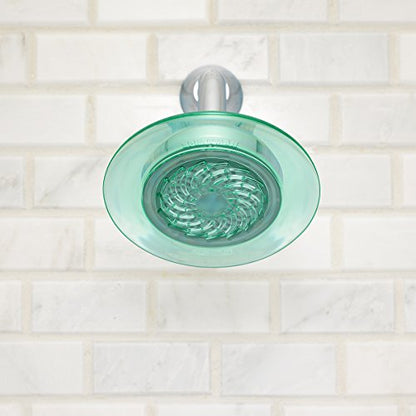 Speakman S-4001-E15 The Reaction 1.5 gpm Low Flow Shower Head, Green/Chrome - color: Jade Green, size: 1.5 GPM
