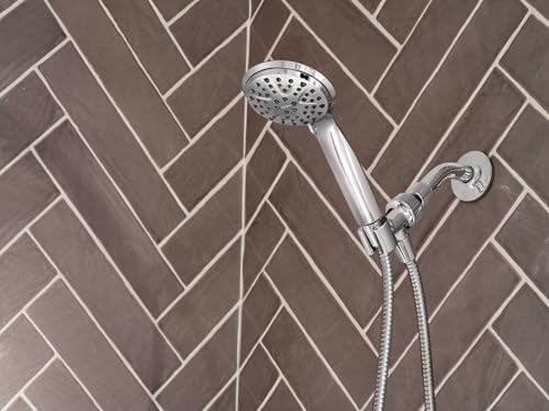 Moen Attune Chrome Handheld Showerhead, Six Function Removable Hand Shower with 60-Inch Hose, 218H0 (Pack of 2) - color: Chrome, size: Pack of 2