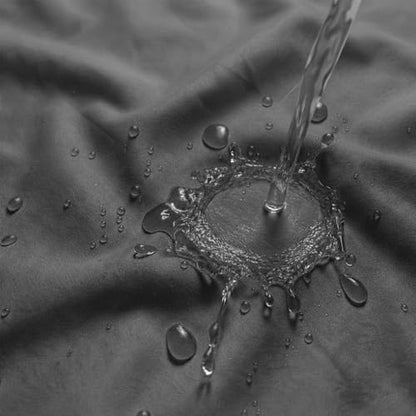 Waterproof Fabric Shower Curtain Liner, TPU Coated, PEVA-Free & Odorless, Hotel Quality, 3 Magnets, Rust-Proof Metal Grommets, Machine Washable, Grey, 72x96 Inch - color: Grey, size: 72"W x 96"L (Pack of 1)