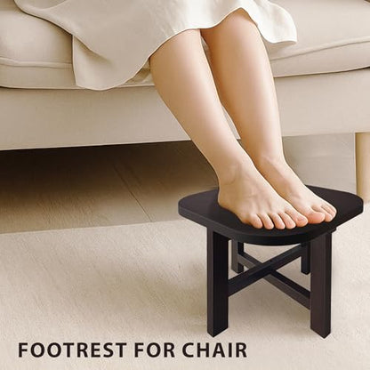 9.8 in Wooden Stool for Shower, Folding Square Footstools, Leg Shaving and Foot Rest, Folding Bamboo Shower Seat, Fully Assembled (S) - style: D