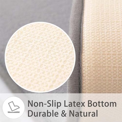 Memory Foam Bath Rugs Leaf Bath Mat Non-Slip Strong Water Absorbent Plush Microfiber Bath Mat Rug Super Water Absorbent Machine Washable Bath Rugs for Bathroom, Tub (20 * 31 inch) - size: 20*31 in