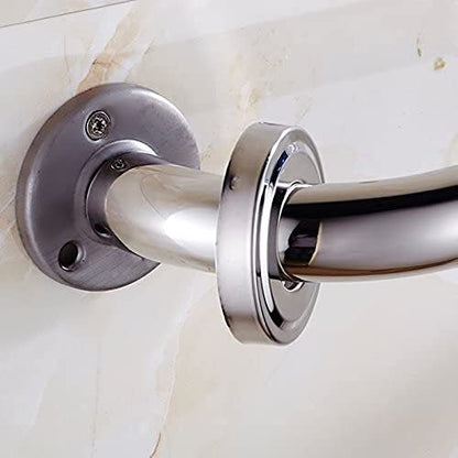 Grab Bar Bathroom Handrail Stainless Steel Tub Toilet Shower Safety Support Handle Towel Rack-One Color-60cm - size: 60cm