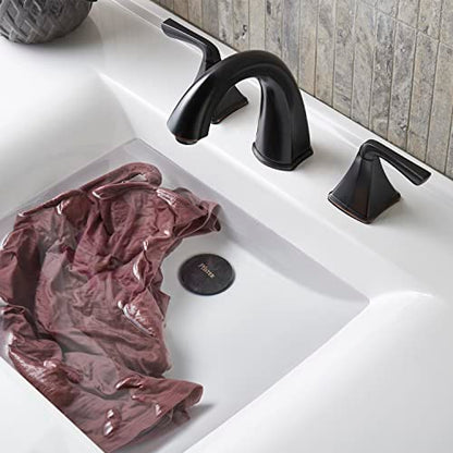 Pfister Selia Bathroom Sink Faucet, 8-Inch Widespread, 2-Handle, 3-Hole, Tuscan Bronze Finish, LF049SLYY