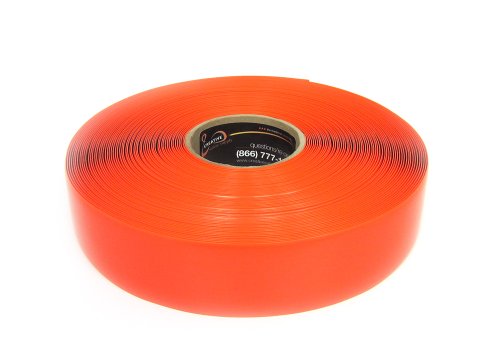 ST606 6"x100' Industrial Floor Marking Tape, Orange - color: Orange, size: 6" x 100'