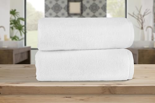 Nine West 6 Piece Hotel Collection Towel Set, 100% Turkish Cotton, Highly Absorbent & Comfy, Includes 4 Bath Towels, 1 Hand Towel & 1 Facecloth Luxury Plush Bathroom Towels | (White) - color: White, size: Hotel Collection 6 Pc Towel Set