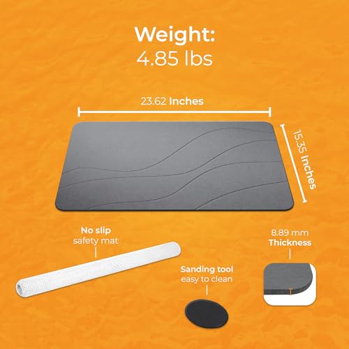 Diatomaceous Earth Bath Mat