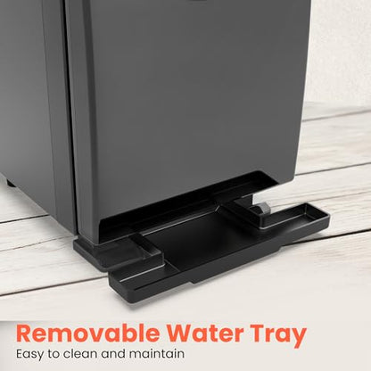TASALON 5L Hot Towel Warmer Cabinet, Aluminum Inner Chamber - Black | Removable tray, fast heating, compact 5L size, ideal for spa, salon, esthetician & massage use, black finish - color: Black
