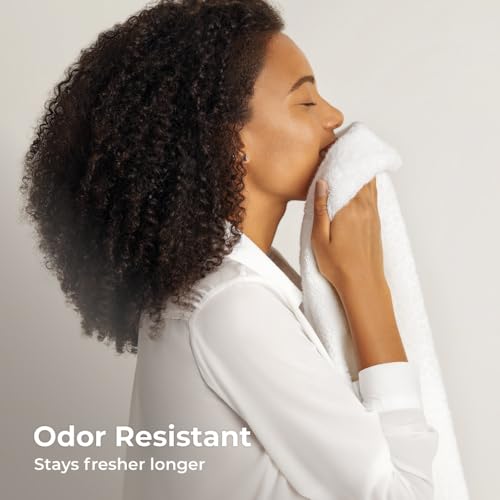 Cariloha Hand Towel - Extra-Smooth and Soft - Onyx - 16" x 30" | Plush, Quick-Dry Towels, Turkish Cotton, Bamboo Viscose Blend, Highly Absorbent Bathroom Hand Towels, Odor Resistant - color: Onyx