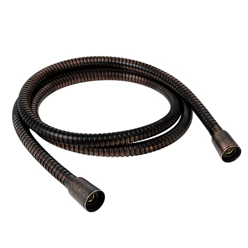 High Sierra® - Lead-Free Stainless Steel Shower Hose With Bio-Film resistant Silicone Inner Tube. Extremely Strong and Flexible-72 Inches. Oil Rubbed Bronze - color: Oil Rubbed Bronze