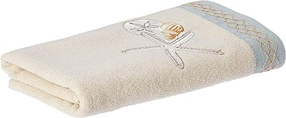 Avanti Linens - Hand Towel, Soft & Absorbent Cotton Towel, Beach Inspired Bathroom Accessories (Seaglass Collection) - size: Hand Towel