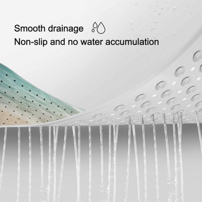 LNOND Summer Beach Bathtub Mat Non Slip, 40 X 16 Inch Tub Mat for Bathroom, Starfish Seashore Bath Tub Shower Mat with Drain Holes and Suction Cups - color: Beanch Starfish