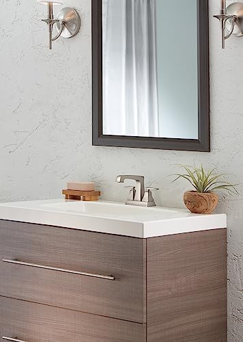 Delta Faucet Ashlyn Centerset Bathroom Faucet, Brushed Nickel Bathroom Sink Faucet, 2 Handle Bathroom Faucet, Diamond Seal Technology, Metal Drain Assembly, Stainless 2564-SSMPU-DST - color: Stainless