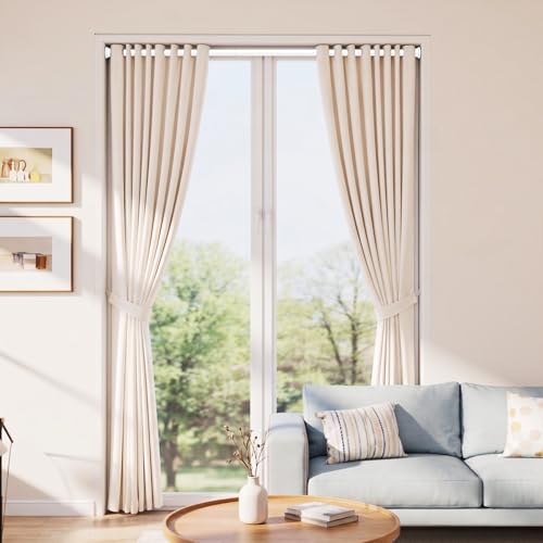 2 Pack Tension Curtain Rods 31-62 Inch Adjustable Spring Tension Rods 7/8 Inch Diameter White Shower Curtain Rod No Drilling for Window, Bathroom, Closet, Room Divider - color: White, size: 31" to 62"-2Pcs