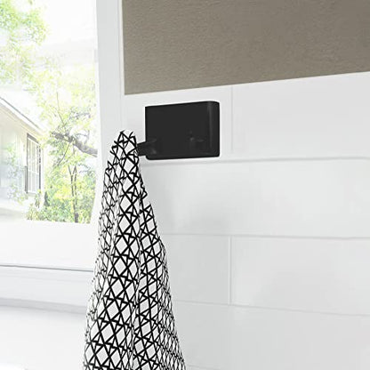Design House Millbridge Bathroom Robe Hook, Matte Black | Wall Mount, Classic, Zinc, Hardware, 544593 - color: Matte Black, size: Robe Hook